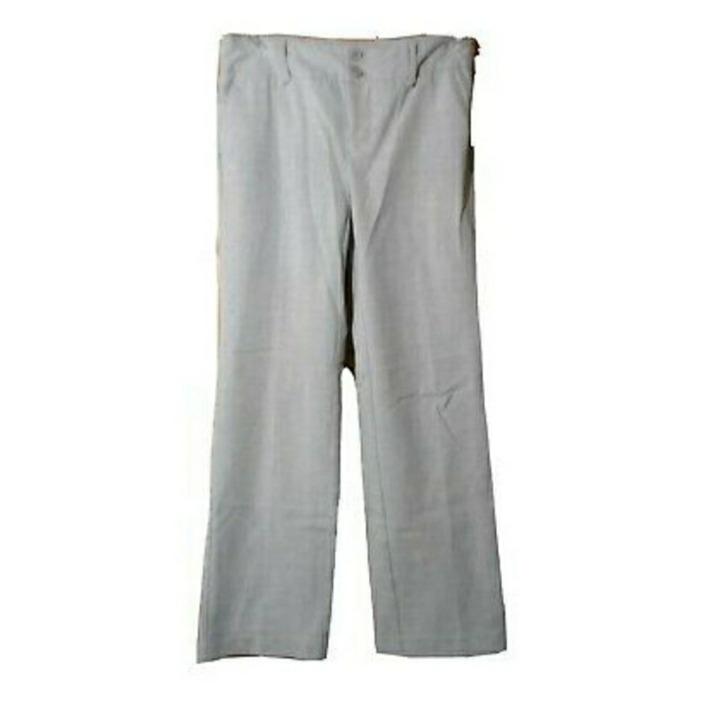 DAISY FUENTES Trouser Slacks 4P Gray straight leg